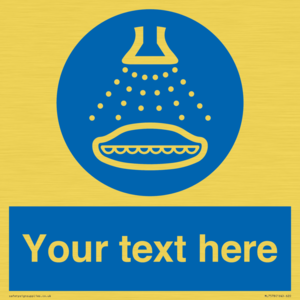 Custom start water spray in launch sequence